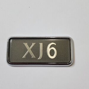 Jaguar XJ6 Trunk Logo Emblem Badge Gray 90's